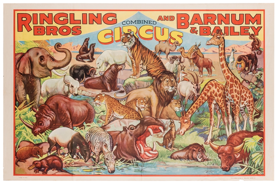  Ringling Bros. and Barnum & Bailey Combined Circus. Jungle ...