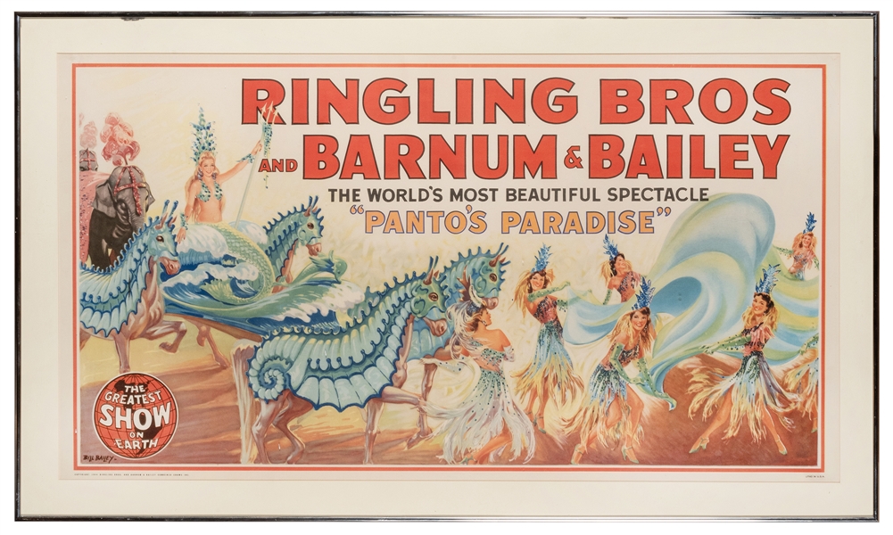  Ringling Bros. and Barnum & Bailey. Panto’s Paradise. 1944....