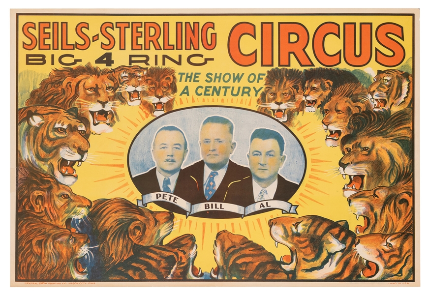  Seils-Sterling Big 4-Ring Circus. Mason City: Central Show ...