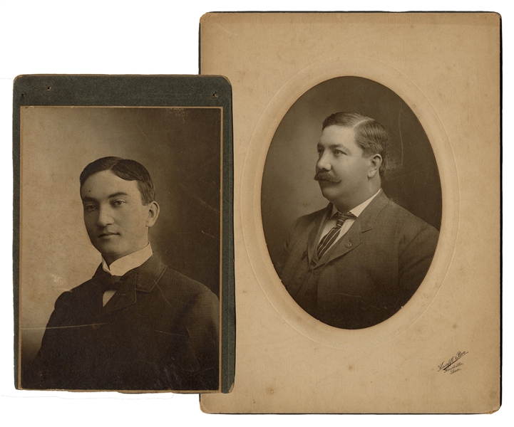  Hutchinson, Charles and Frederic. Pair of Photographs. Circ...