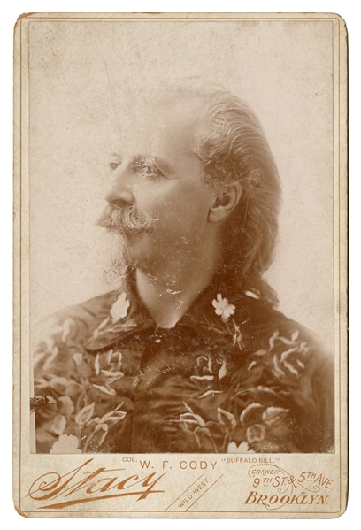  Cody, William F. Buffalo Bill Cabinet Photo. Circa 1880s/90...