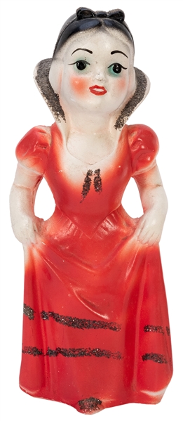  Snow White Carnival Chalkware Figure. Large example with a ...