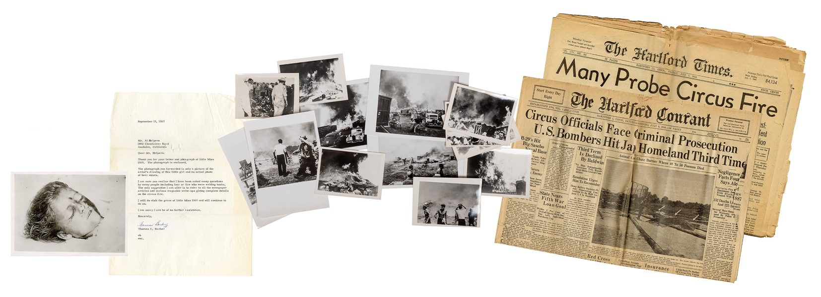  Hartford Circus Fire Photos and Newspapers Archive. Researc...
