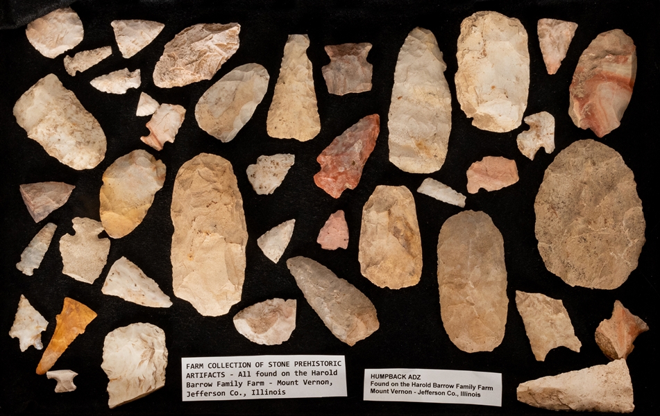  [Prehistoric-Native American] Massive Collection of Paleo-I...