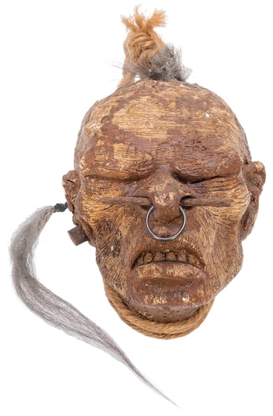  Resin Shrunken Head Sideshow Gaff. Realistic painted resin ...