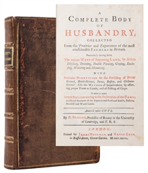  BRADLEY, Richard (1688–1732). A Complete Body of Husbandry;...