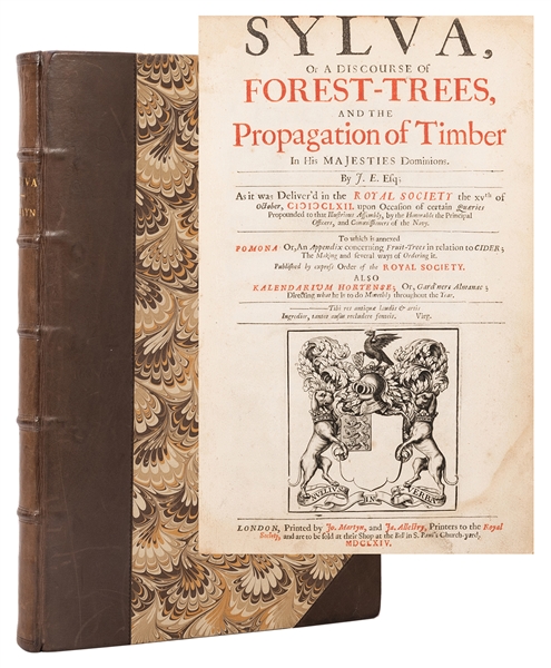 EVELYN, John (1620–1706). Sylva, or A Discourse of Forest-T...