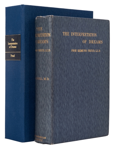  FREUD, Sigmund (1856–1939). The Interpretation of Dreams......
