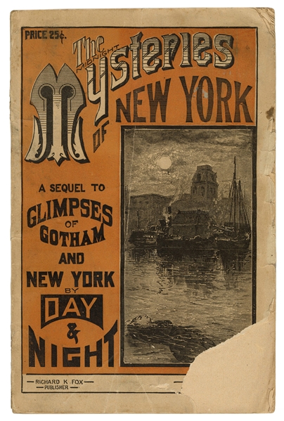  [NEW YORK CITY–CRIME] MACKEEVER, Samuel A. (1848–?). The My...