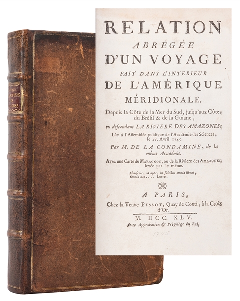  LA CONDAMINE, Charles-Marie de (1701–1774). Relation abrégé...