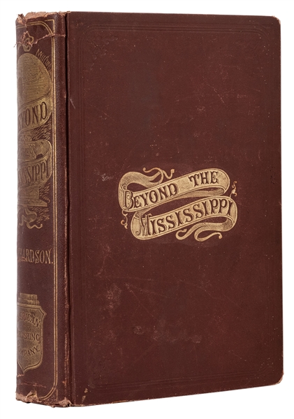  RICHARDSON, Albert D. (1833–1869). Beyond the Mississippi: ...