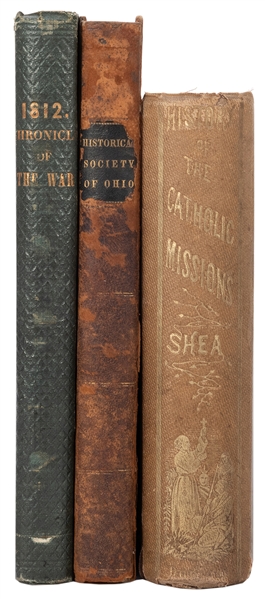  Three Early Titles on American Exploration and Histories. C...