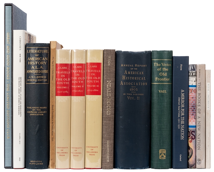  [GENERAL AMERICANA] 16 Volumes of General Americana Bibliog...