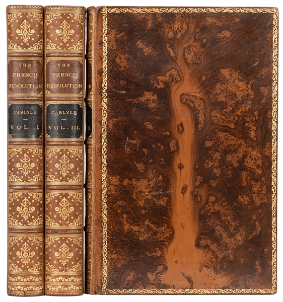 [FINE BINDING] CARLYLE, Thomas (1795–1881). The French Revo...