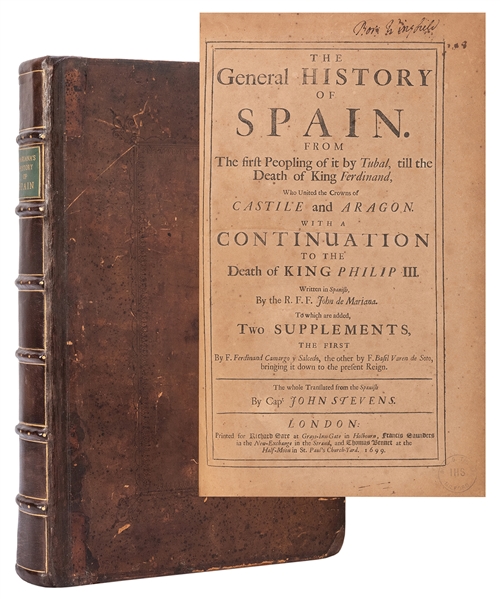  MARIANA, Juan de (1536–1624), STEVENS, John (1662–1726), tr...