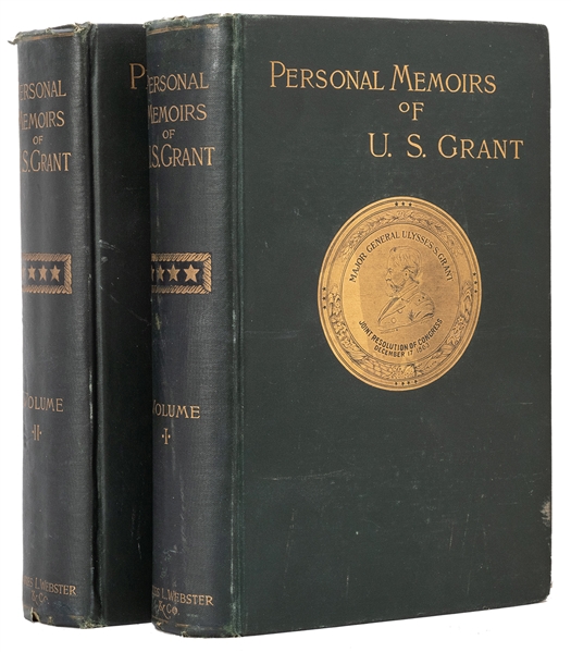  GRANT, Ulysses S. (1822-1885). Personal Memoirs of U.S. Gra...