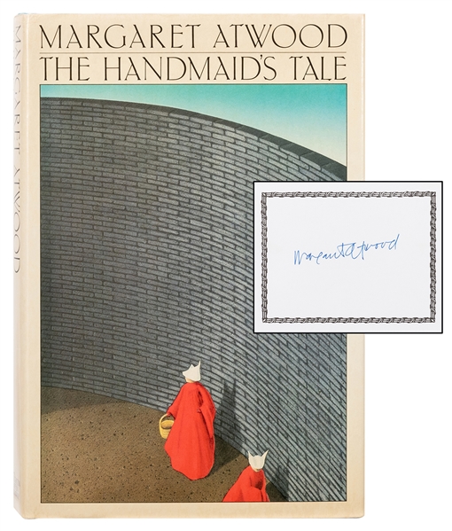  ATWOOD, Margaret (1939–). The Handmaid’s Tale, [signed book...