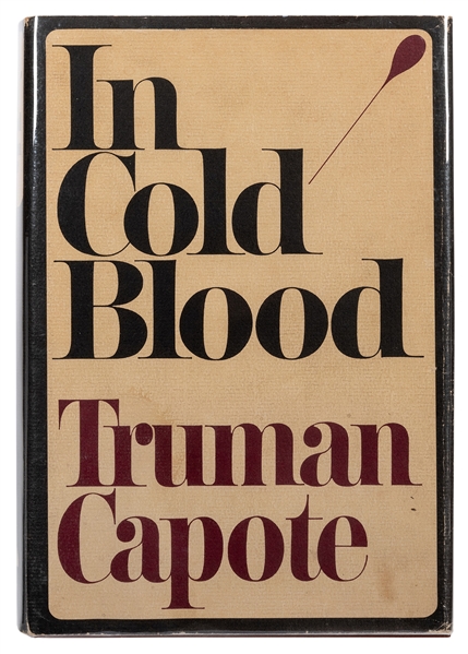  CAPOTE, Truman (1924–1984). In Cold Blood. New York: Random...