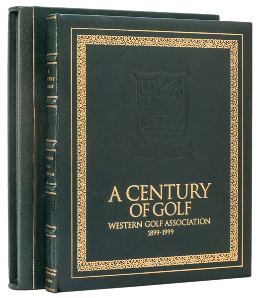  CRONIN, Tim. A Century of Golf: Western Golf Association, 1...