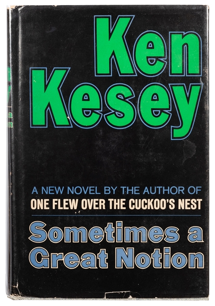  KESEY, Ken (1935–2001). Sometimes a Great Notion. New York:...