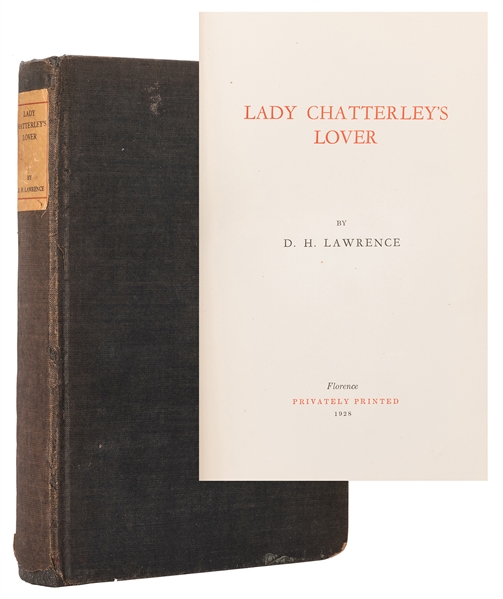  LAWRENCE, David Herbert (1885–1930). Lady Chatterley’s Love...