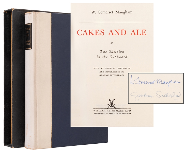  MAUGHAM, W. Somerset (1874–1965). Cakes and Ale; or, The Sk...