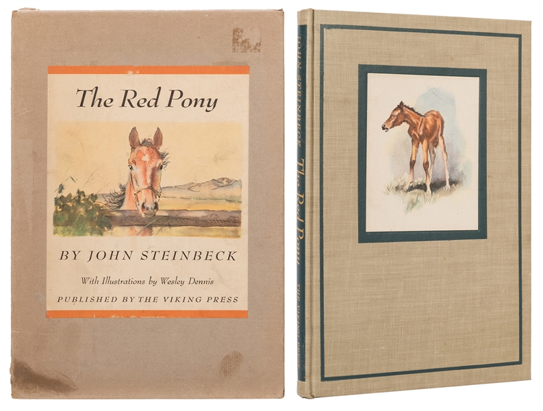  STEINBECK, John (1902–1968). The Red Pony. New York: The Vi...