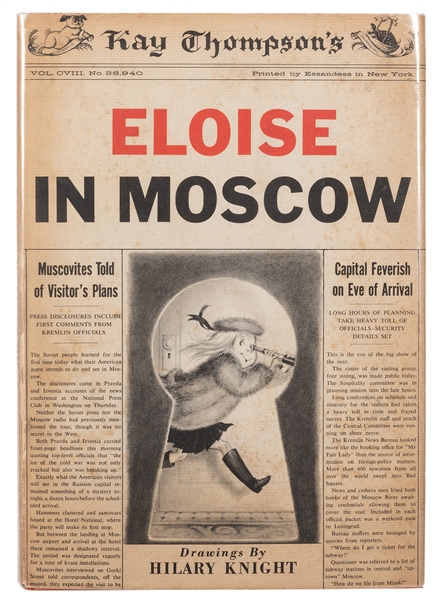  THOMPSON, Kay (1909–1998). Eloise in Moscow. New York: Simo...
