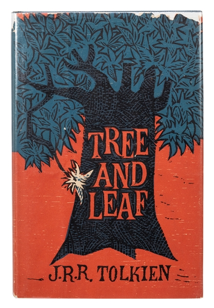  TOLKIEN, John Ronald Reuel (1892–1973). Tree and Leaf. Bost...