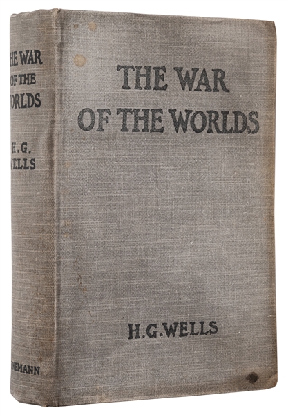  WELLS, Herbert George (1866–1946). The War of the Worlds. L...