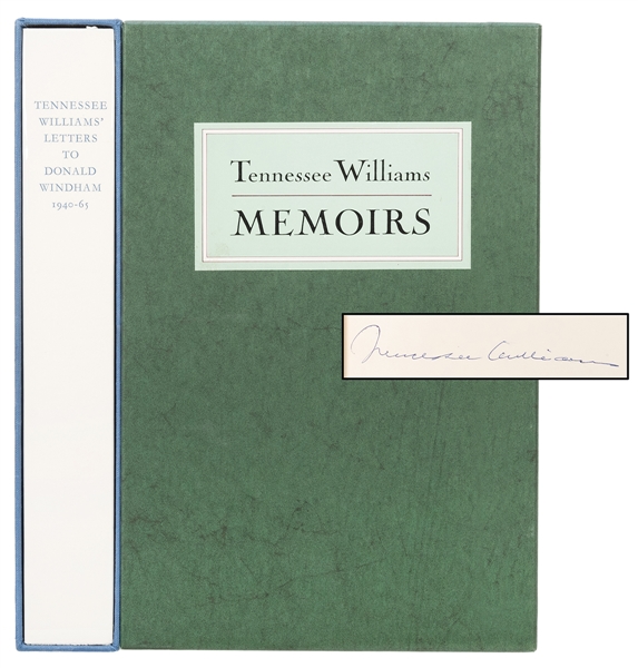  WILLIAMS III, Thomas Lanier (“Tennessee Williams”) (1911–19...