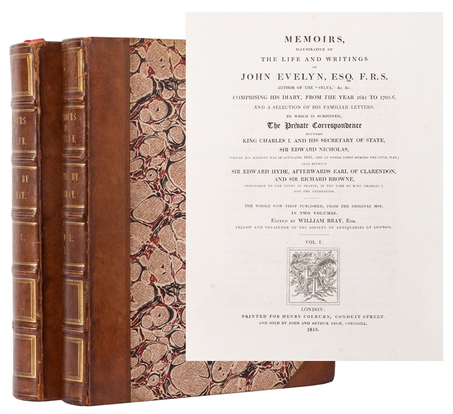  EVELYN, John (1620–1706). Memoirs, Illustrative of the Life...