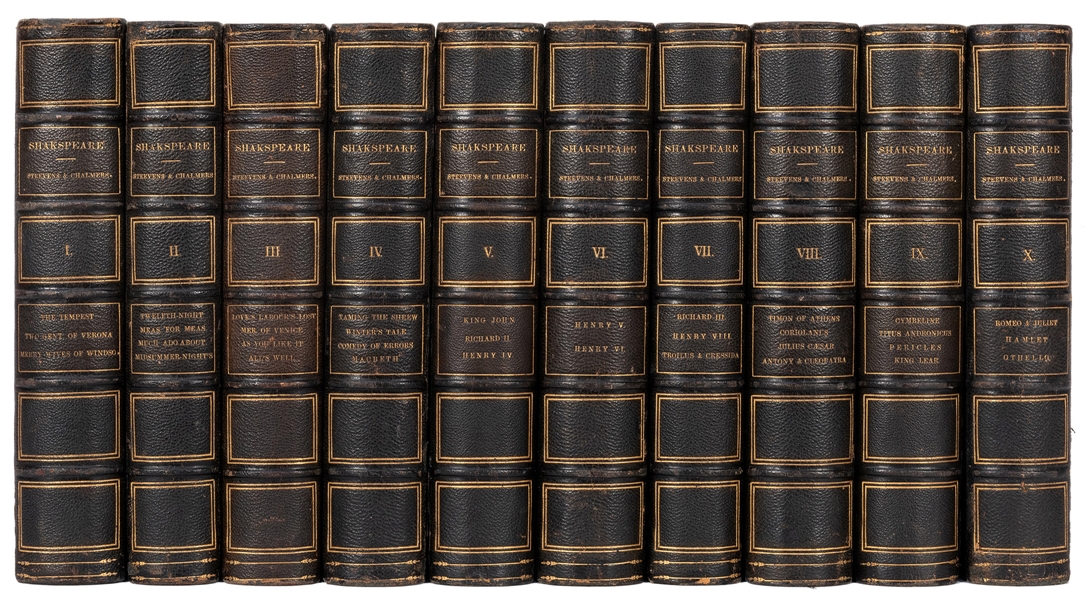  SHAKESPEARE, William (1564–1616); BLAKE, William (1757–1827...