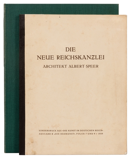  SPEER, Albert (1905–1981). Die Neue Reichskanzlei: Architek...