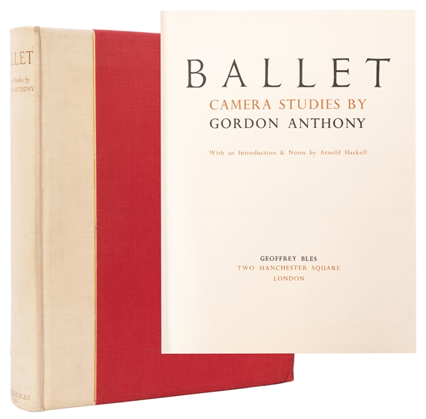  [BALLET] ANTHONY, Gordon. Ballet Camera Studies. London: Ge...