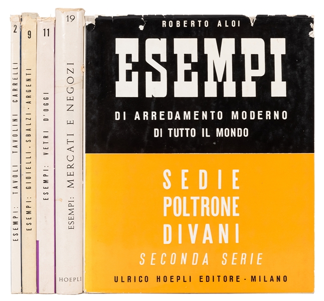  ALOI, Roberto (1897–1981). Five Titles from the Esempi seri...