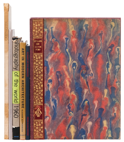  [ARTIST’S BOOKS] Group of Six Art and Photography Titles. I...