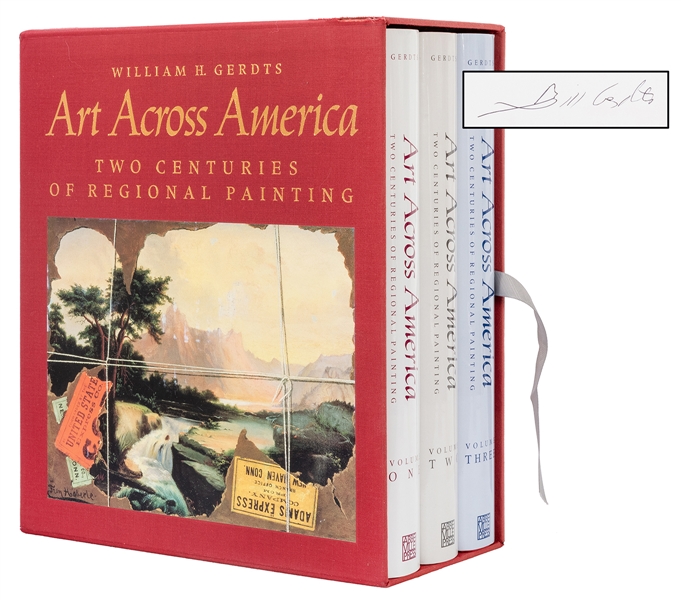 GERDTS, William H. (1929–2020). Art Across America: Two Cen...