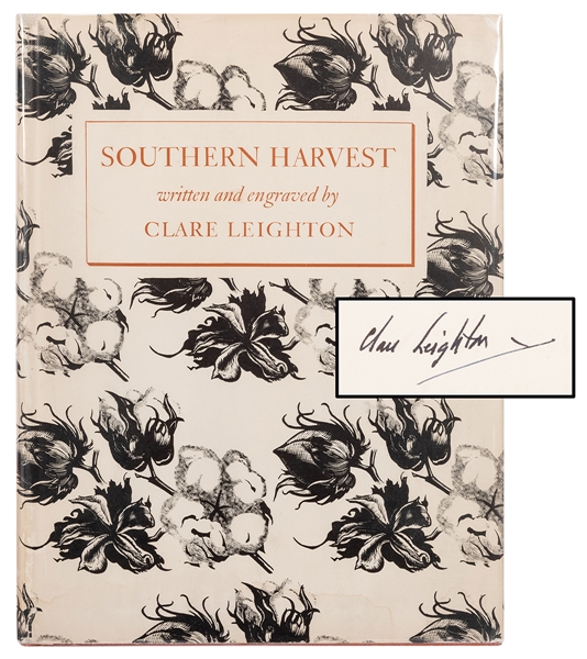  LEIGHTON, Clare (1898–1989). Southern Harvest, [signed]. Ne...