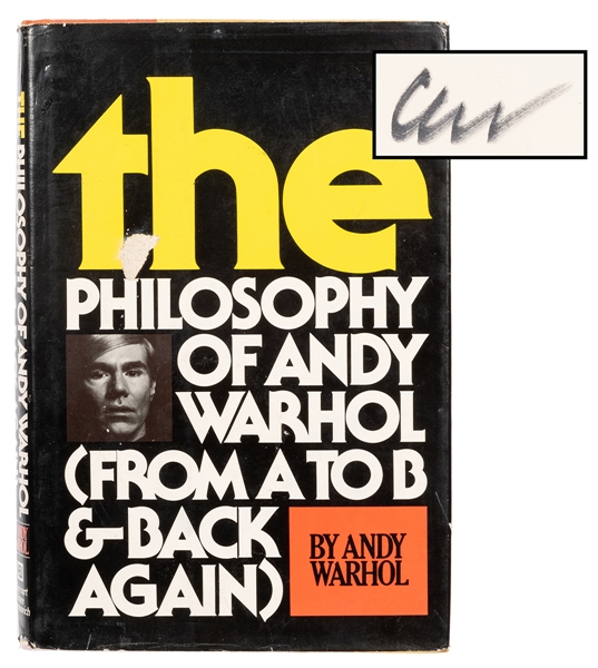 WARHOL, Andy (1928–1987). The Philosophy of Andy Warhol (Fr...