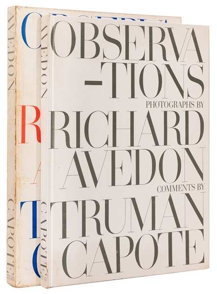  AVEDON, Richard (1923–2004), CAPOTE, Truman (1924–1984). Ob...