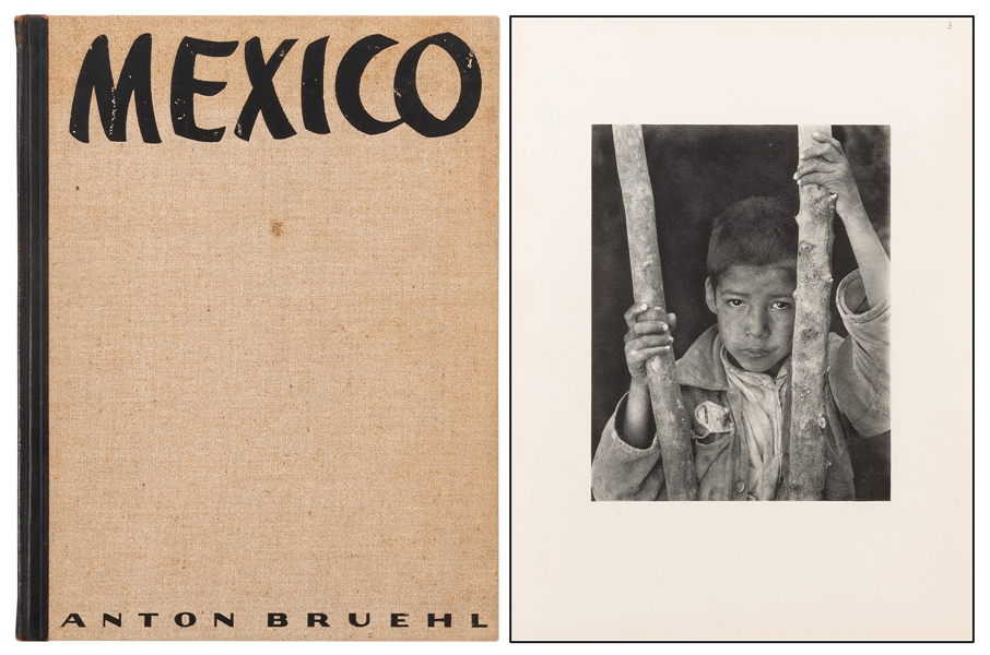  BRUEHL, Anton (1900–1982). Photographs of Mexico. New York:...