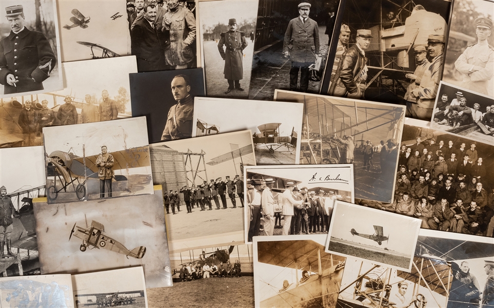  Aeronautical Pioneers and Airplanes Photo Collection. Circa...