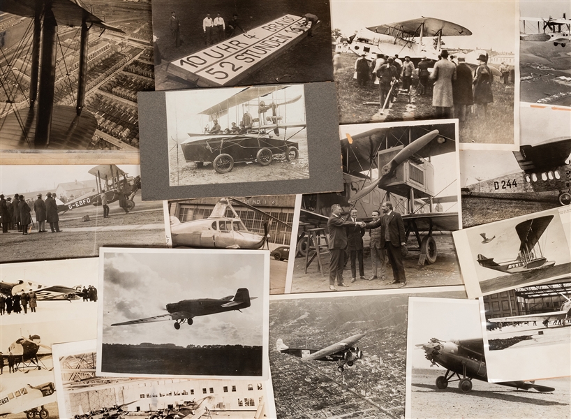  Vintage Passenger Airplanes Photo Archive. 1915-30. A colle...