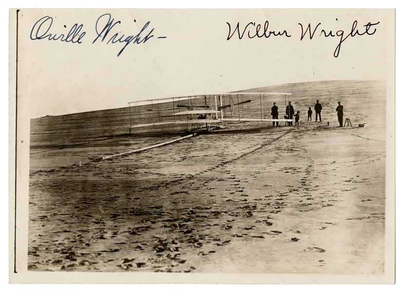  WRIGHT, Wilbur (1867-1912); WRIGHT, Orville (1871-1948). Wr...