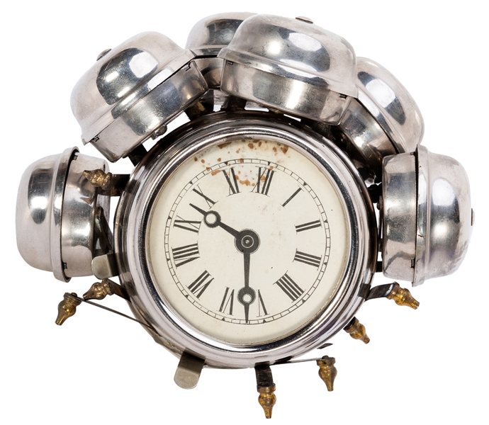  Ringing Alarm Clock Production. Hamburg: Willmann, 1910s. S...
