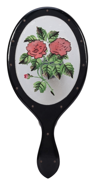  Rose Mirror. Vienna: S. Klingl, 1930s. Hand mirror for the ...