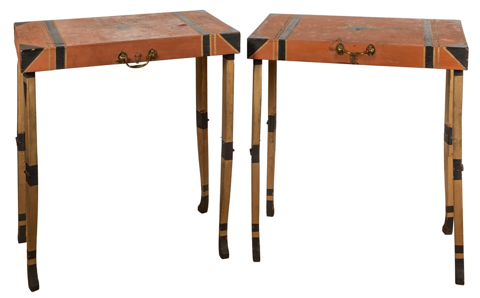  Case to Two Tables. Bartl “Male” Table. Hamburg: Janos Bart...