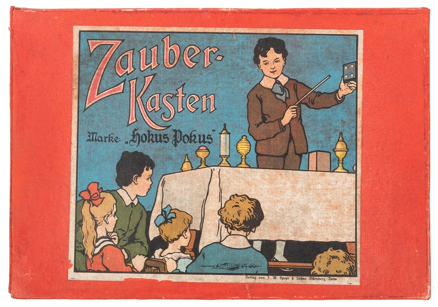  Zauber Kasten Magic Set. Bavaria: Spear, 1920s. Small vinta...