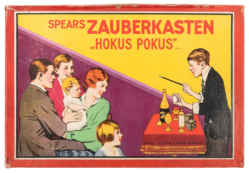  Spears Zauberkasten “Hokus Pokus” Magic Set. Nurnberg: Spea...
